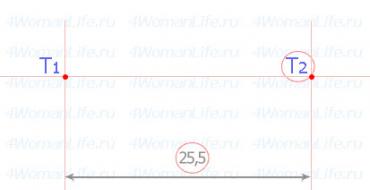 Пошаговые инструкции построения чертежа основы женских брюк